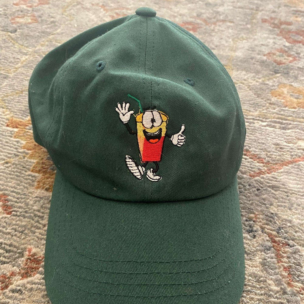 Hunter green Raspado ball cap